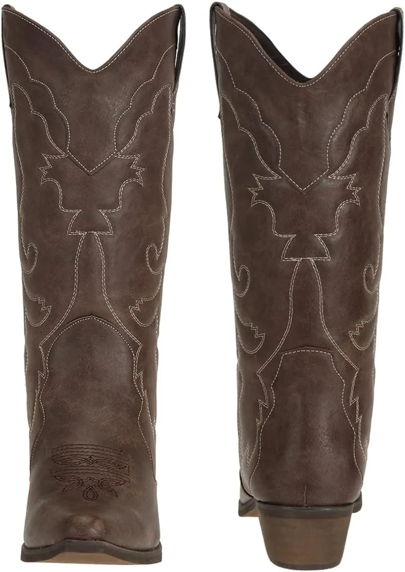 SheSole Ladies Western Cowboy Cowgirl Boots for Women