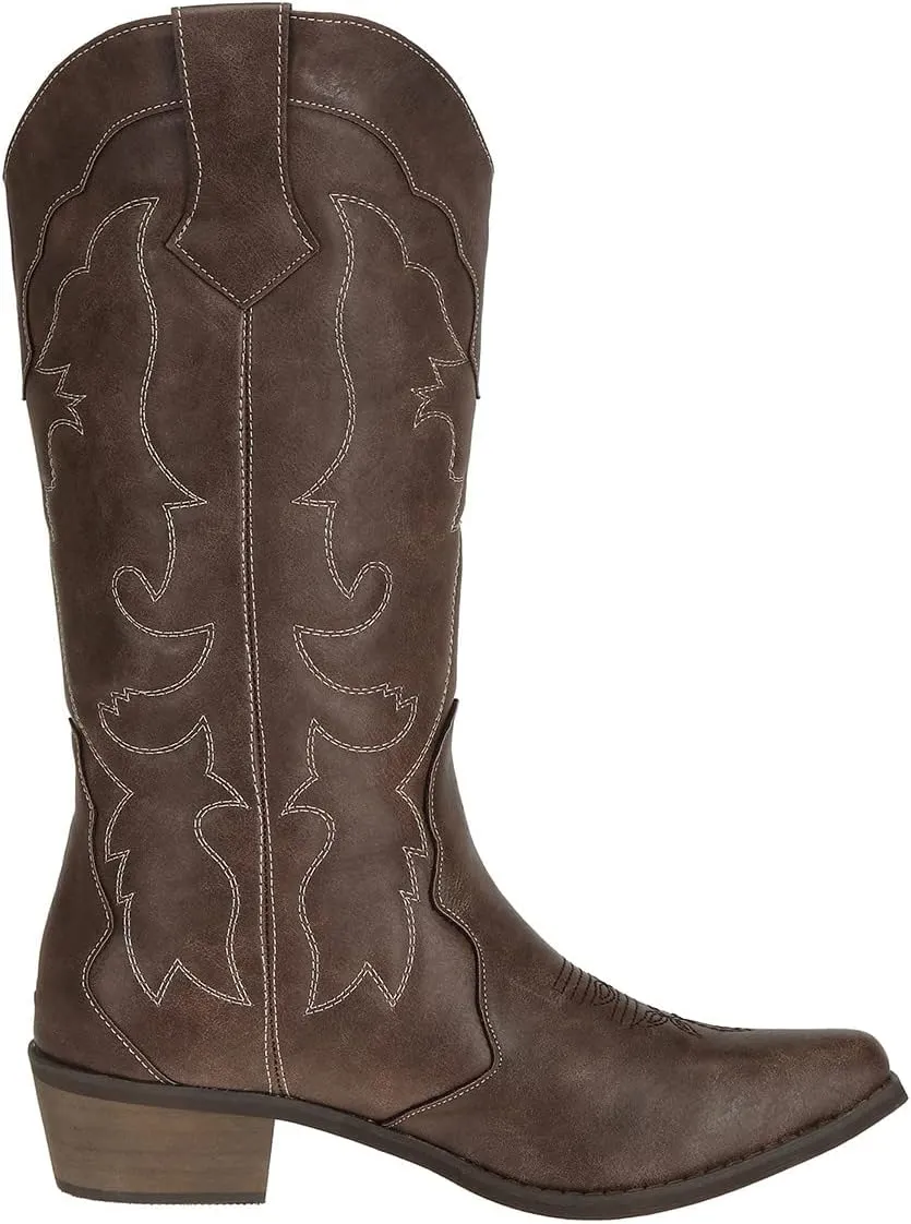SheSole Ladies Western Cowboy Cowgirl Boots for Women