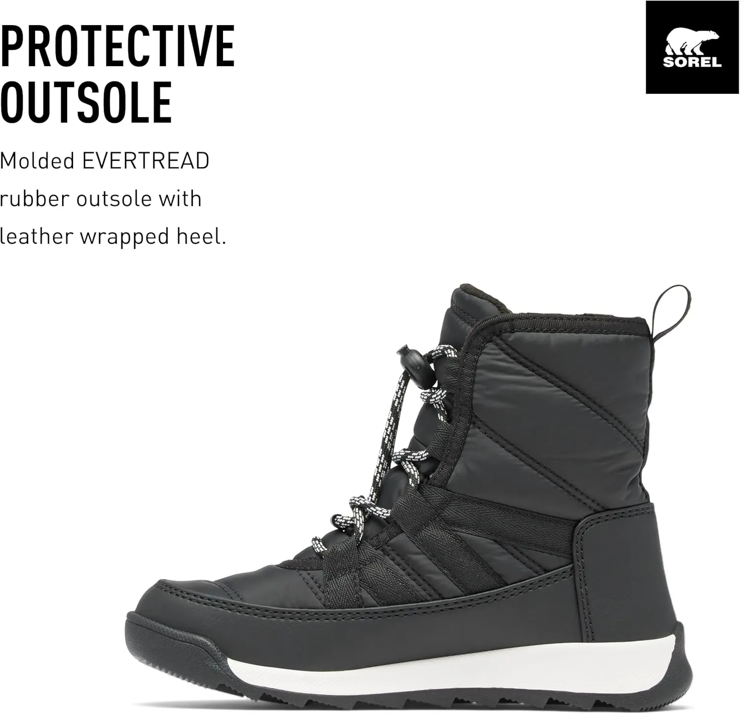SOREL Children's Whitney ll Plus Lace Waterproof Boot