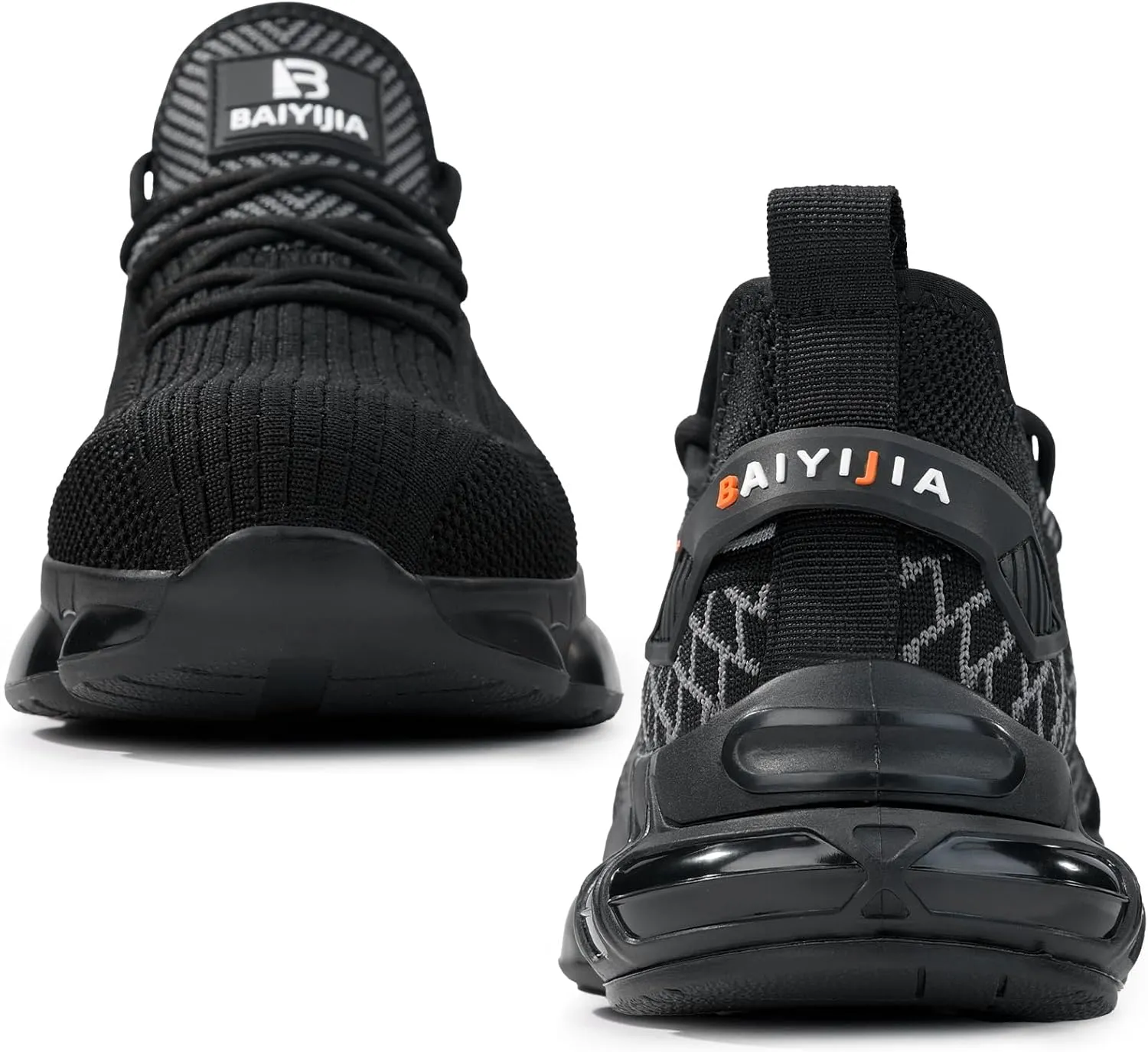 Steel Toe Shoes for Men Lightweight Work Shoes Construction Industrial Work Tennis Shoes Safety Shoes Comfortable Steel Toe Sneakers for Men Women