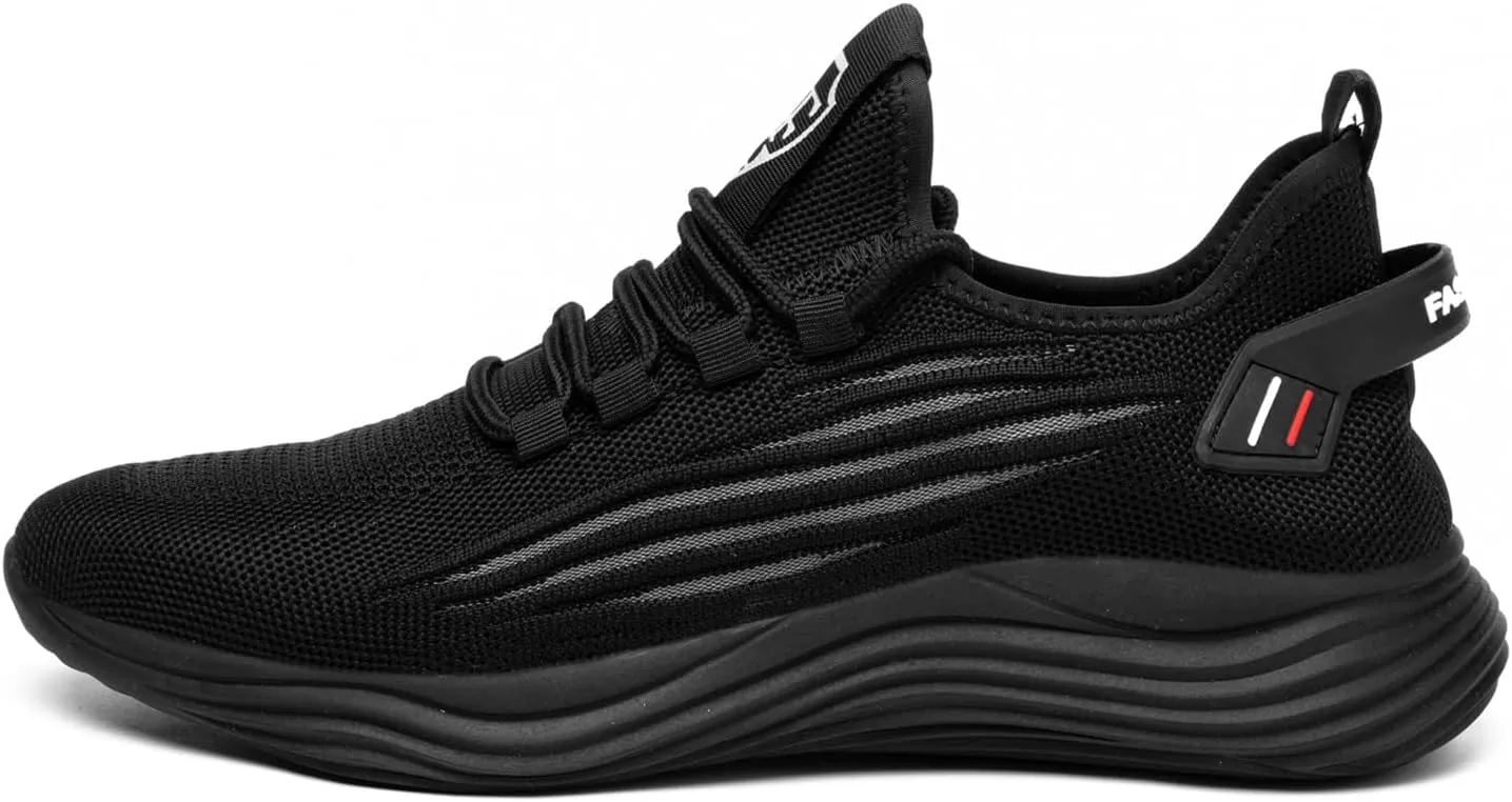 Steel Toe Shoes for Men Lightweigt Work Shoes Non Slip Comfortable Safety Shoes Puncture Proof Steel Toe Sneakers