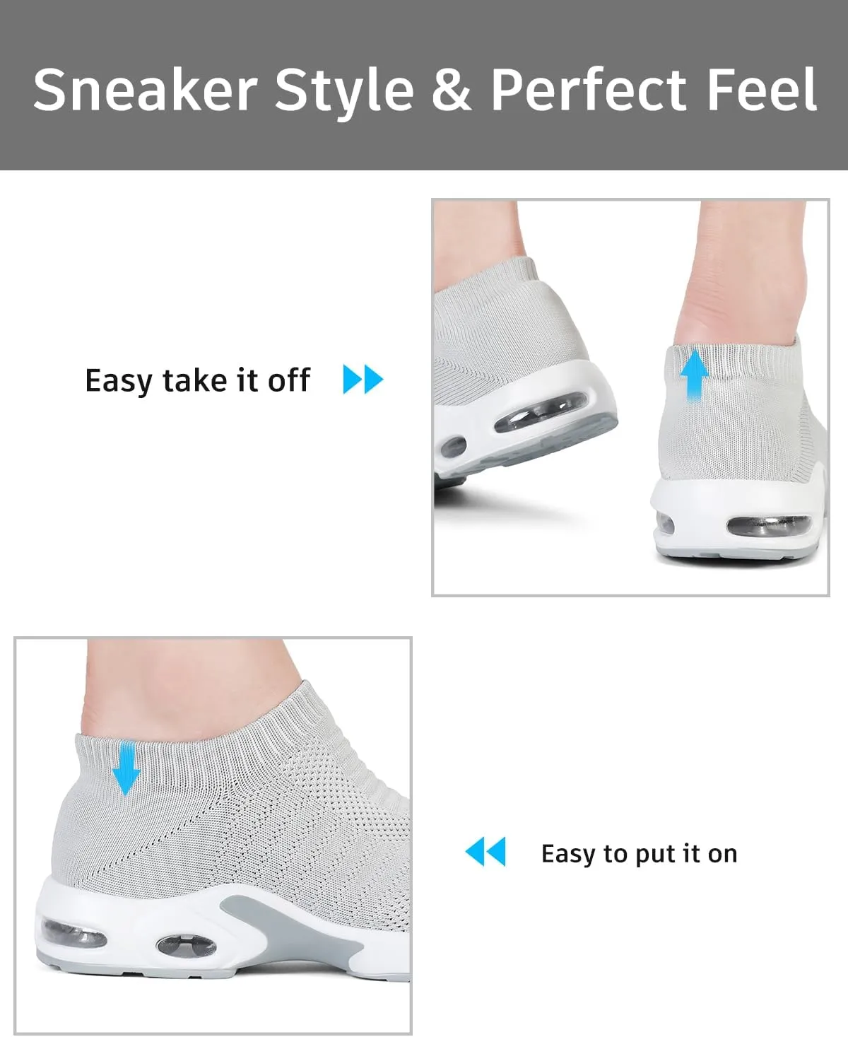 Steel Toe Shoes for Women with Arch Support, Lightweight Comfortable Work Safety Shoes Slip Resistant Indestructible Sneakers