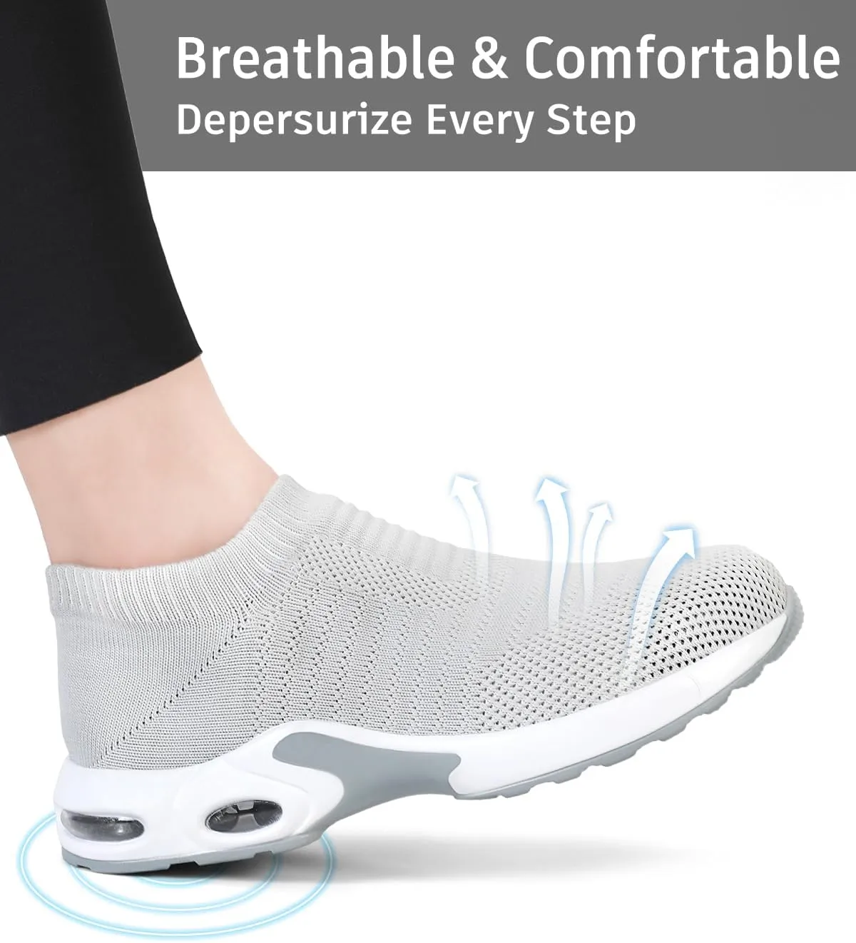 Steel Toe Shoes for Women with Arch Support, Lightweight Comfortable Work Safety Shoes Slip Resistant Indestructible Sneakers