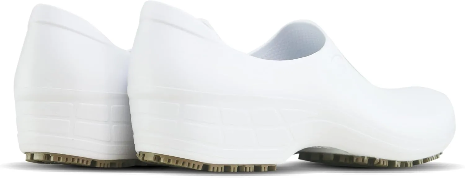 Sticky Nursing Shoes Women - Chefs - Kitchen - Nurses - Clogs for Work - Waterproof Non Slip