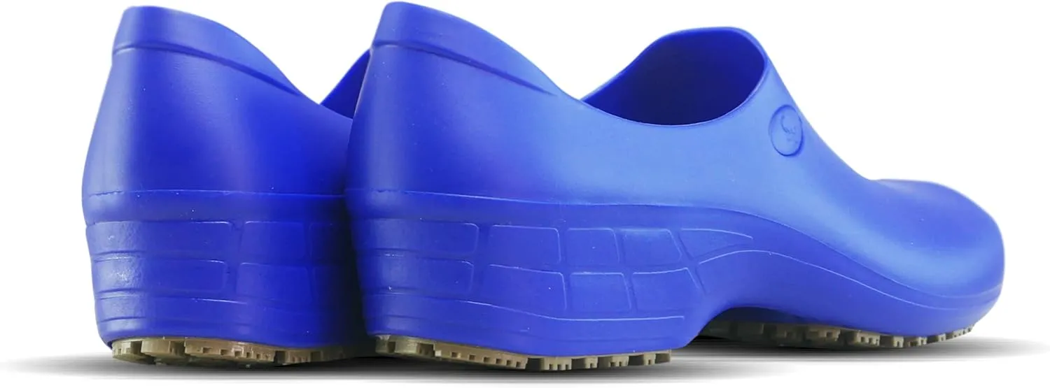 Sticky Nursing Shoes Women - Chefs - Kitchen - Nurses - Clogs for Work - Waterproof Non Slip