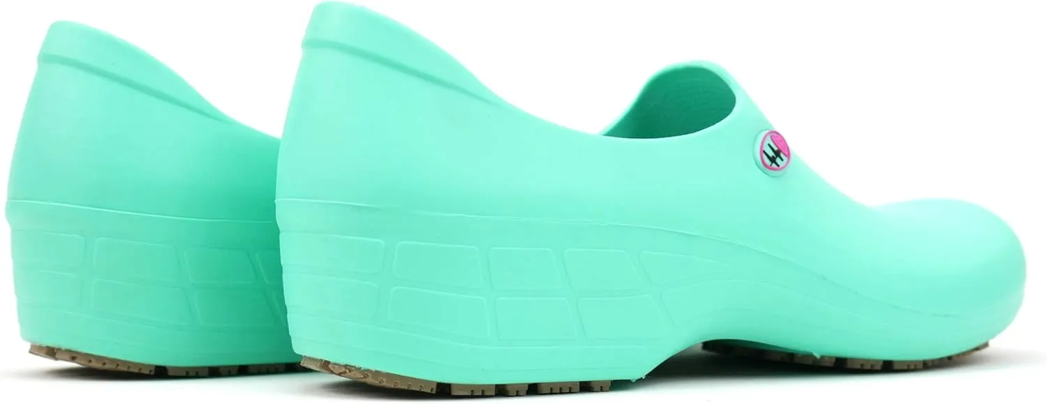 Sticky Nursing Shoes Women - Chefs - Kitchen - Nurses - Clogs for Work - Waterproof Non Slip