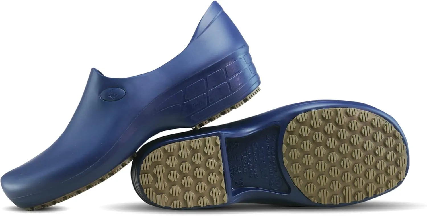 Sticky Nursing Shoes Women - Chefs - Kitchen - Nurses - Clogs for Work - Waterproof Non Slip
