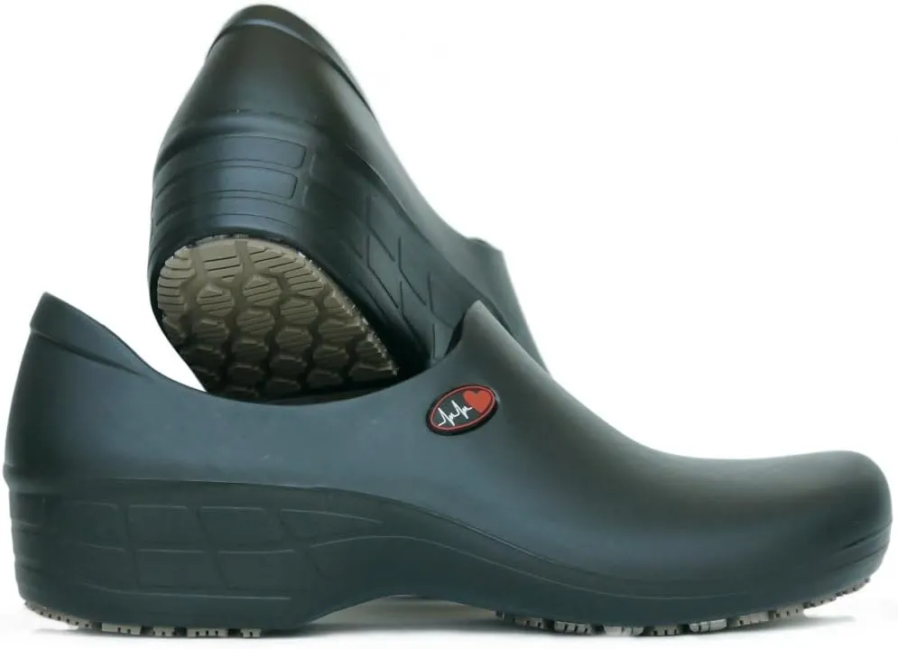 Sticky Nursing Shoes Women - Chefs - Kitchen - Nurses - Clogs for Work - Waterproof Non Slip