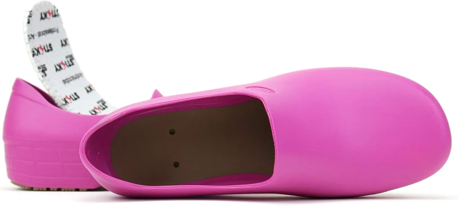 Sticky Nursing Shoes Women - Chefs - Kitchen - Nurses - Clogs for Work - Waterproof Non Slip