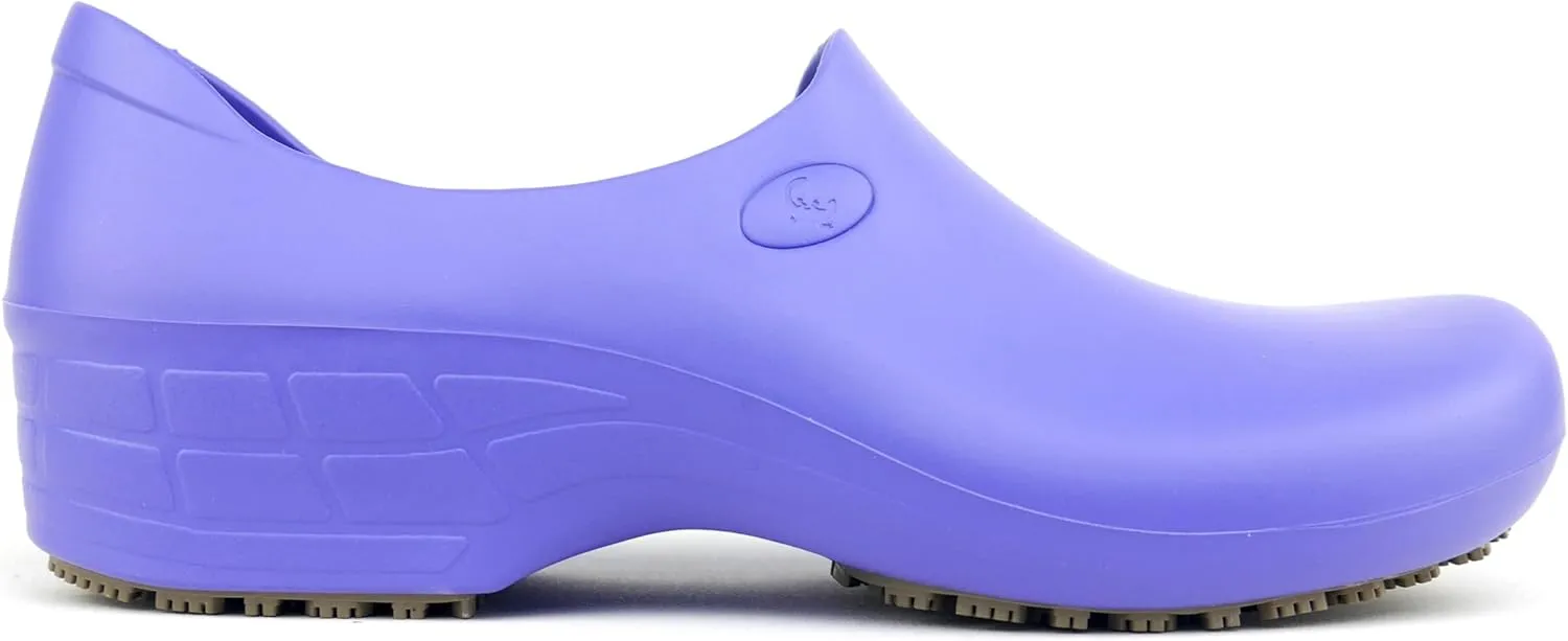 Sticky Nursing Shoes Women - Chefs - Kitchen - Nurses - Clogs for Work - Waterproof Non Slip