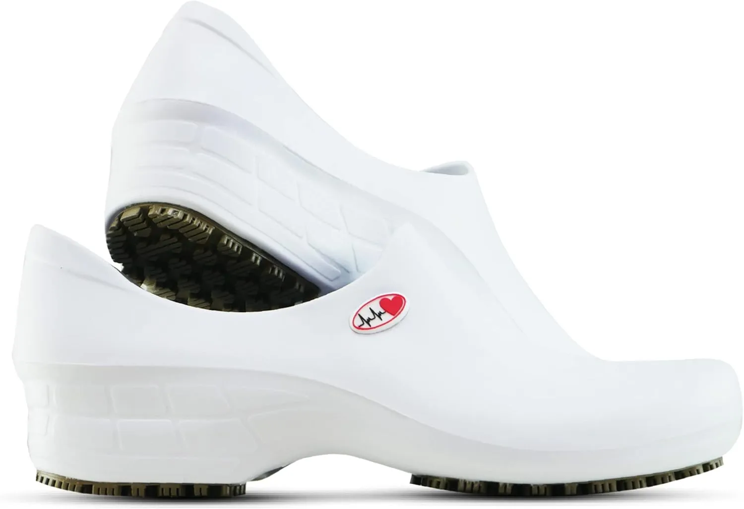 Sticky Nursing Shoes Women - Chefs - Kitchen - Nurses - Clogs for Work - Waterproof Non Slip