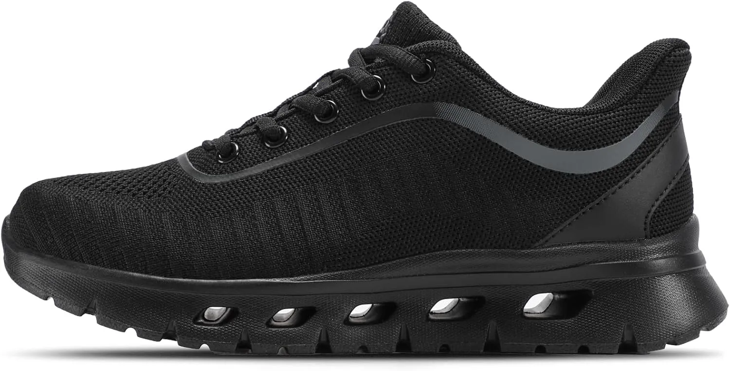 STQ Road Running Shoes for Womens Breathable Walking Tennis Sneakers Women Athletic Gym Workout Cushion Sport Training Fitness Cushioned Lightweight Comfort Plantar Fasciitis