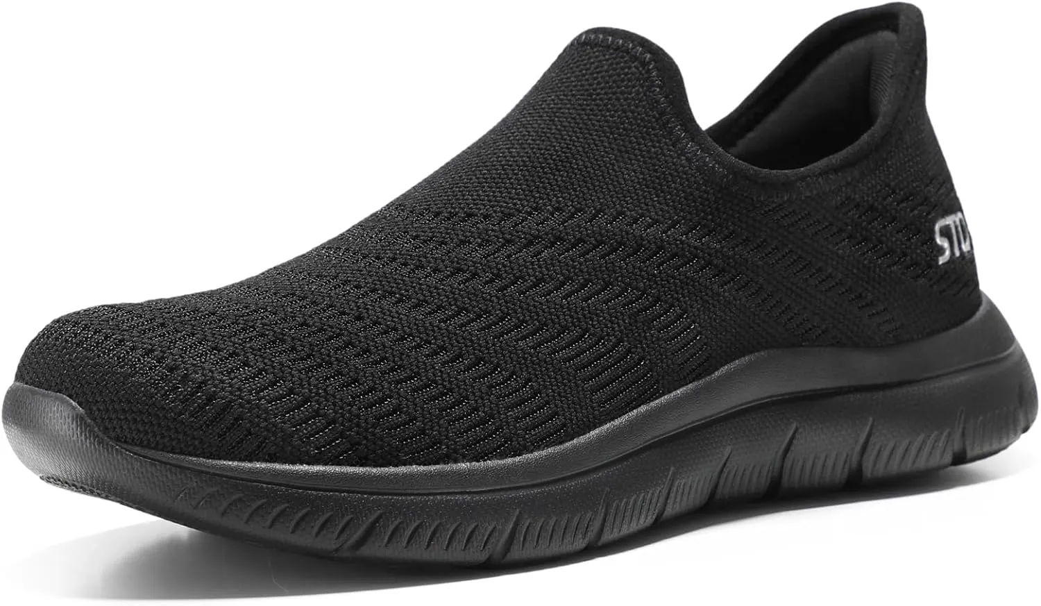 STQ Slip on Sneakers Women Walking Shoes Orthopedic Tennis Arch Support Orthopedic Maternity Elderly Plantar Fasciitis Standing Comfort Workout Travelling
