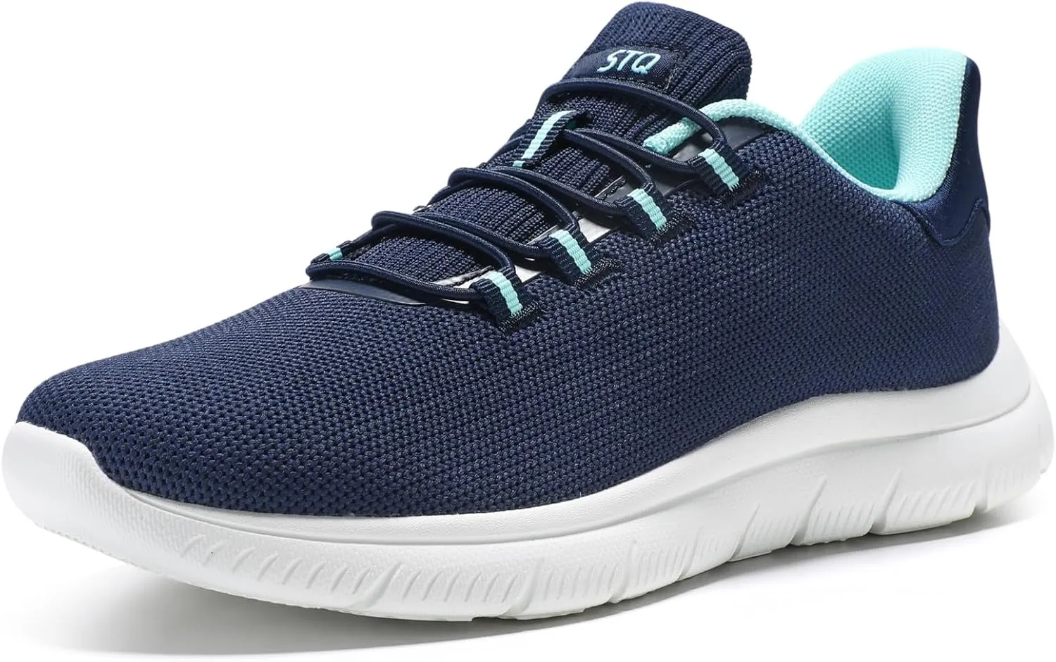 STQ Slip on Sneakers Womens Walking Shoes Tennis Orthopedic Arch Support Non Resistant Lightweight Comfort Maternity Pregnant Nurse