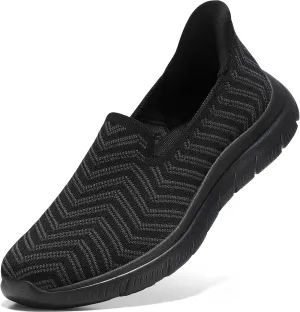 STQ Walking Shoes Women Slip on Sneakers Orthopedic Shoes Non Slip Elderly Comfort Lightweight Casual Standing Travelling