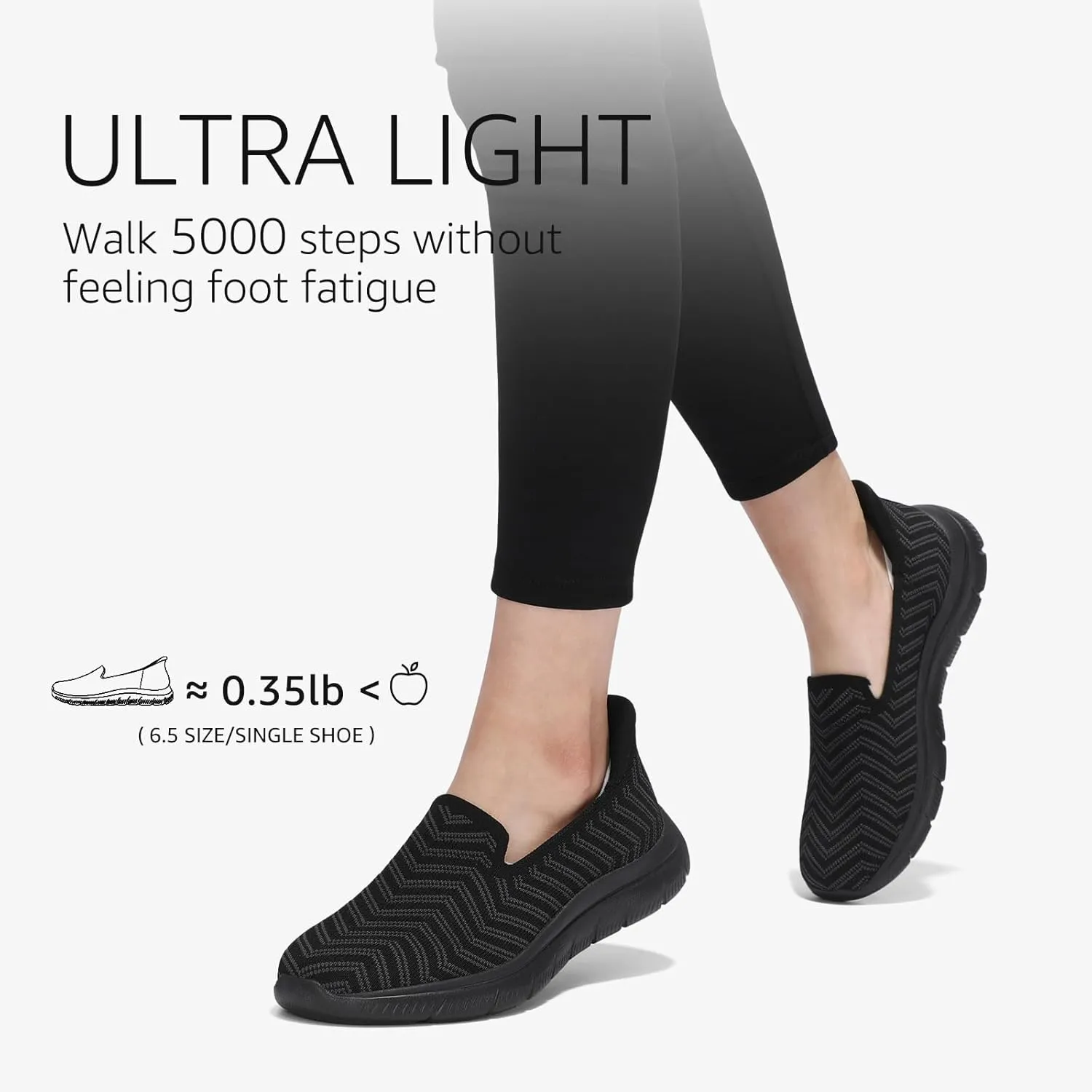 STQ Walking Shoes Women Slip on Sneakers Orthopedic Shoes Non Slip Elderly Comfort Lightweight Casual Standing Travelling
