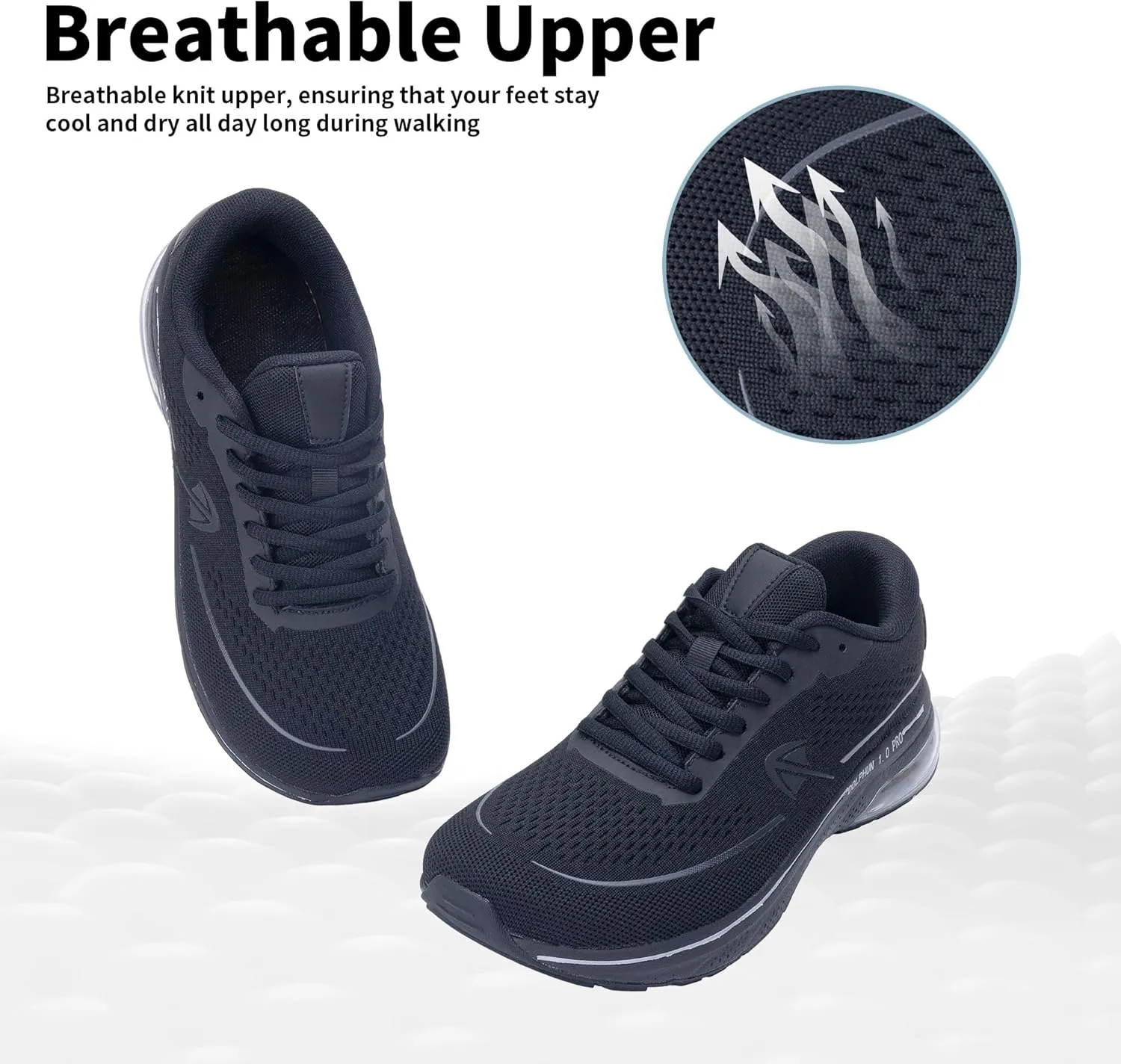 SURRAY Women Wide Toe Box Walking Shoes with Arch Support Tennis Running Sneakers Extra Wide Width Woman Shoe for Plantar Fasciitis Flat Foot Heel Pain Relief US Size 6-11