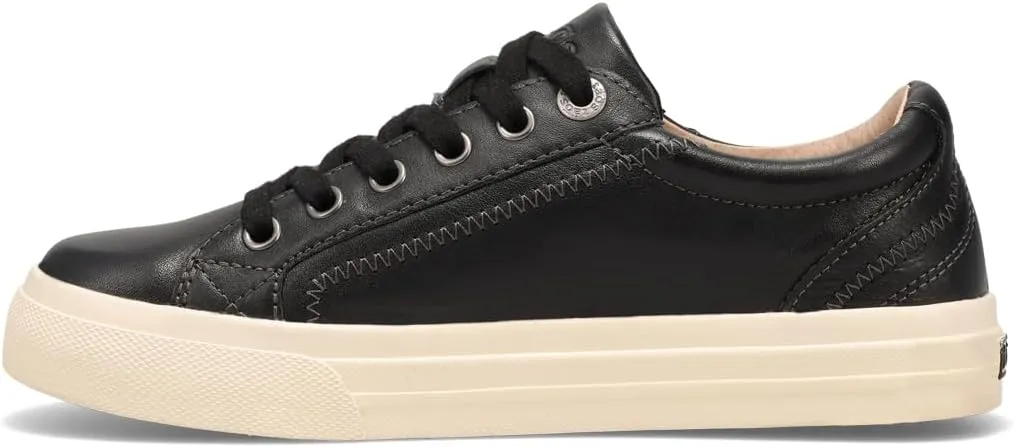 Taos Plim Soul Lux Women's Sneaker - Soft Premium Leather Lace Up Sneakers with All Day Walking Comfort and Support