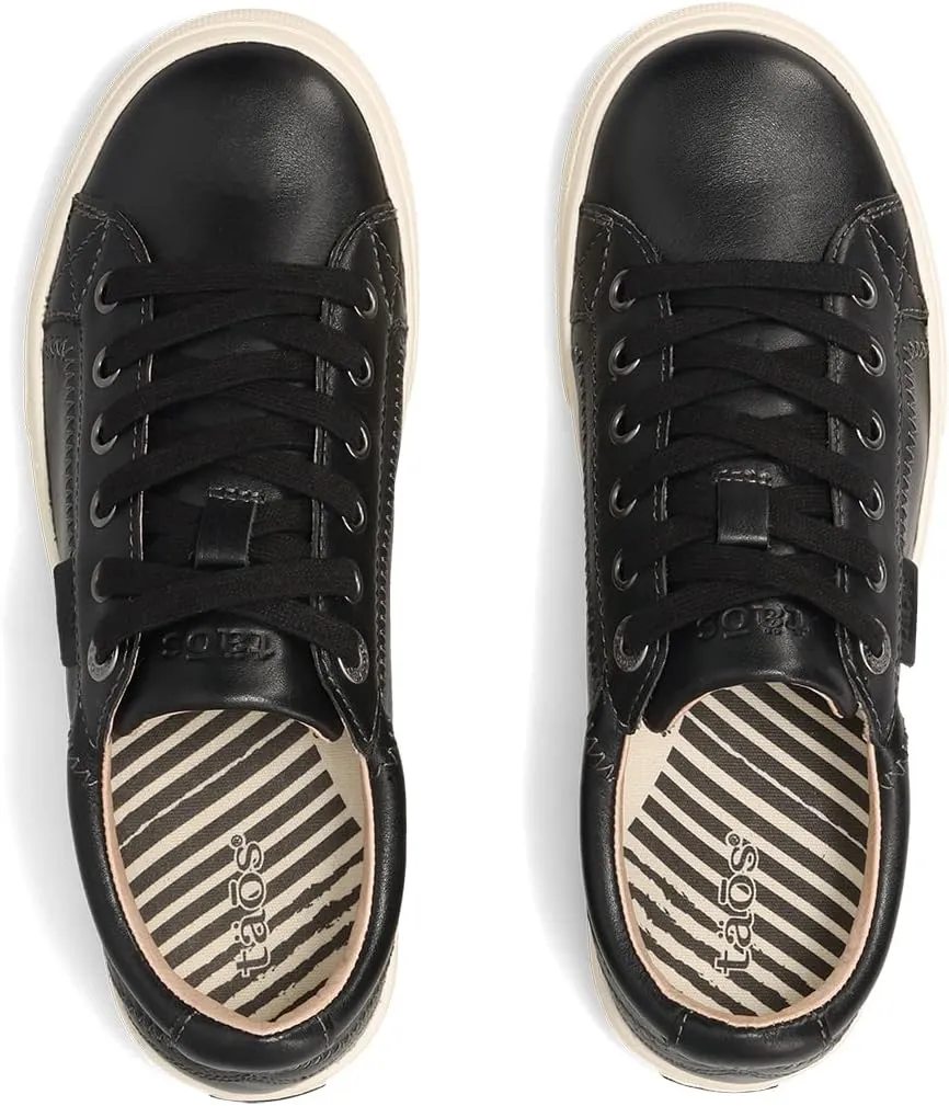 Taos Plim Soul Lux Women's Sneaker - Soft Premium Leather Lace Up Sneakers with All Day Walking Comfort and Support