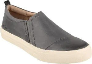 Taos Twin Gore Lux Slip-On Sneakers - Luxe Leather Slip Ons with Curves & Pods Removable Footbed with Arch Support and Metatarsal Support for All Day Comfort and Style