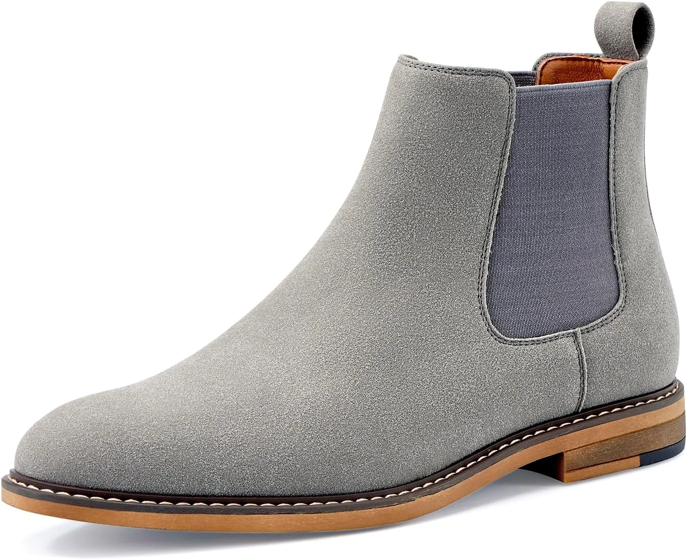Temeshu Men's Chelsea Boots Casual Dress Boots Ankle Slip On Boots for Men MS25