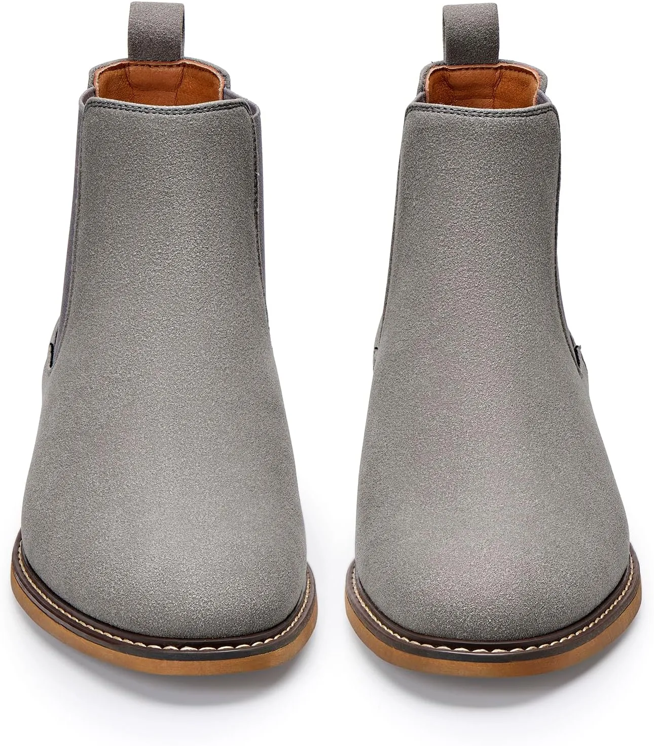 Temeshu Men's Chelsea Boots Casual Dress Boots Ankle Slip On Boots for Men MS25