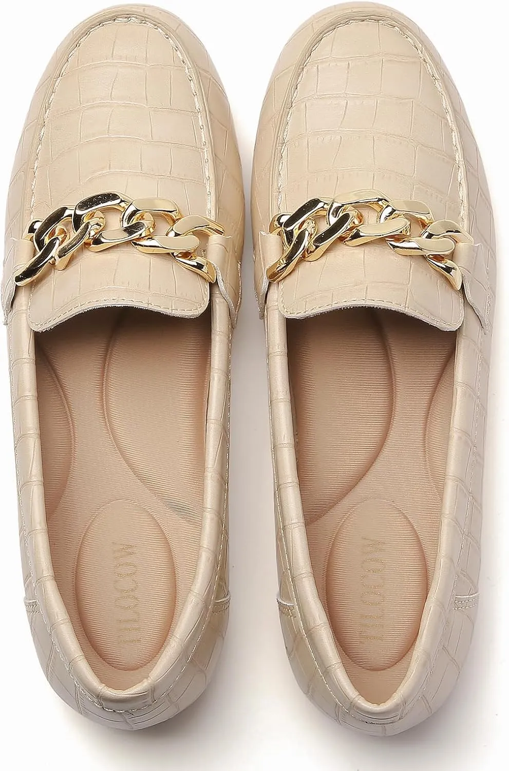 Tilocow Loafers for Women Comfortable Flat Casual Slip On Shoes Leisure Bussiness Work Ladies Shoes Lightweight Walking Flats with Arch Support