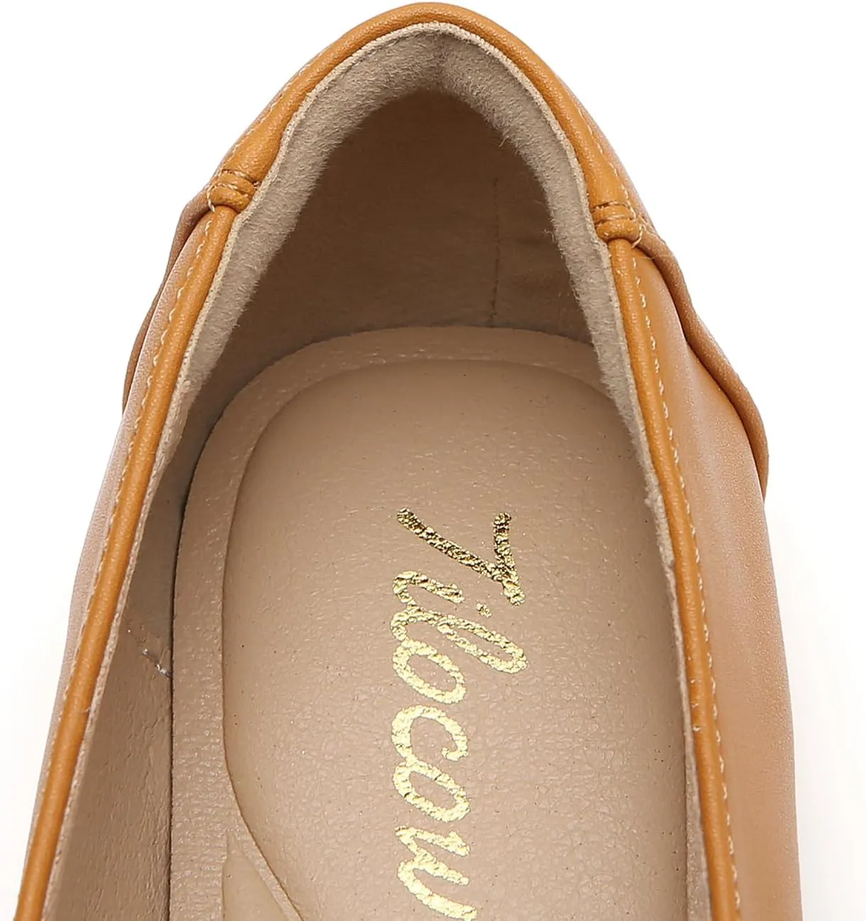 Tilocow Loafers for Womens Slip On Pointed Toe Flats Comfortable Fashion Work Business Casual Shoes