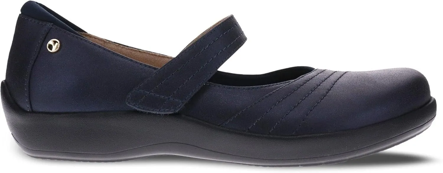 Timaru Women's Orthotic Bunion Friendly Mary Janes with Arch Support - Comfortable Leather Upper and Removable Footbed