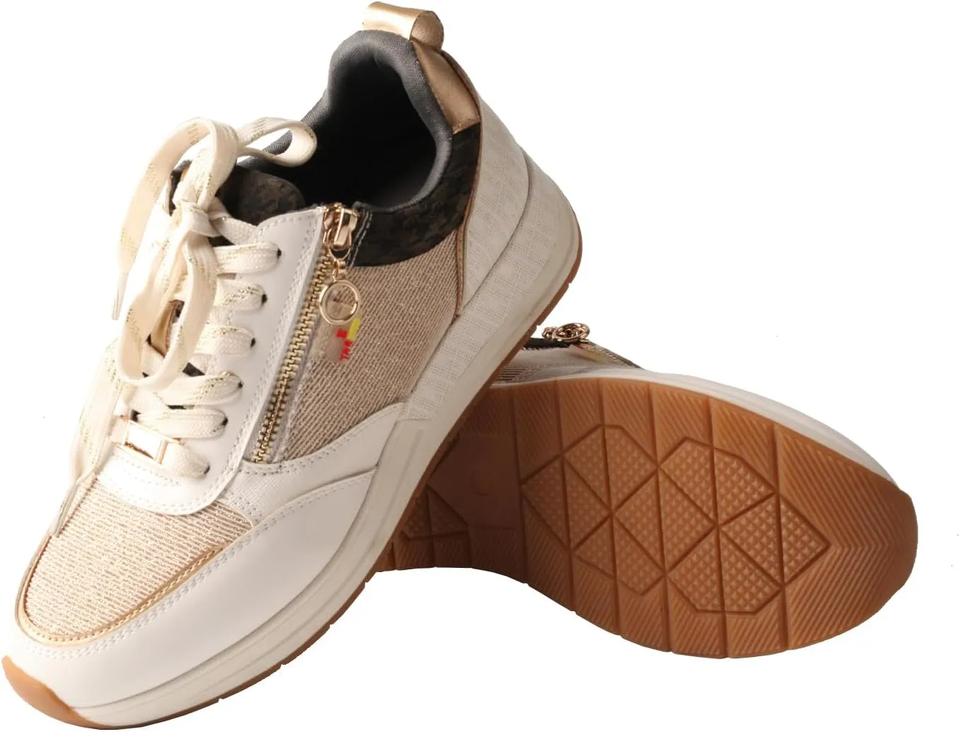 TMA EYES Women's Platform Breathable Fashion Sneakers with Arch Support