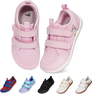 Toddler Shoes Boys Girls Kids Wide Toe Box Barefoot Shoes Breathable Zero Drop Non-Slip Sneakers for Toddler/Little Kid/Big Kid