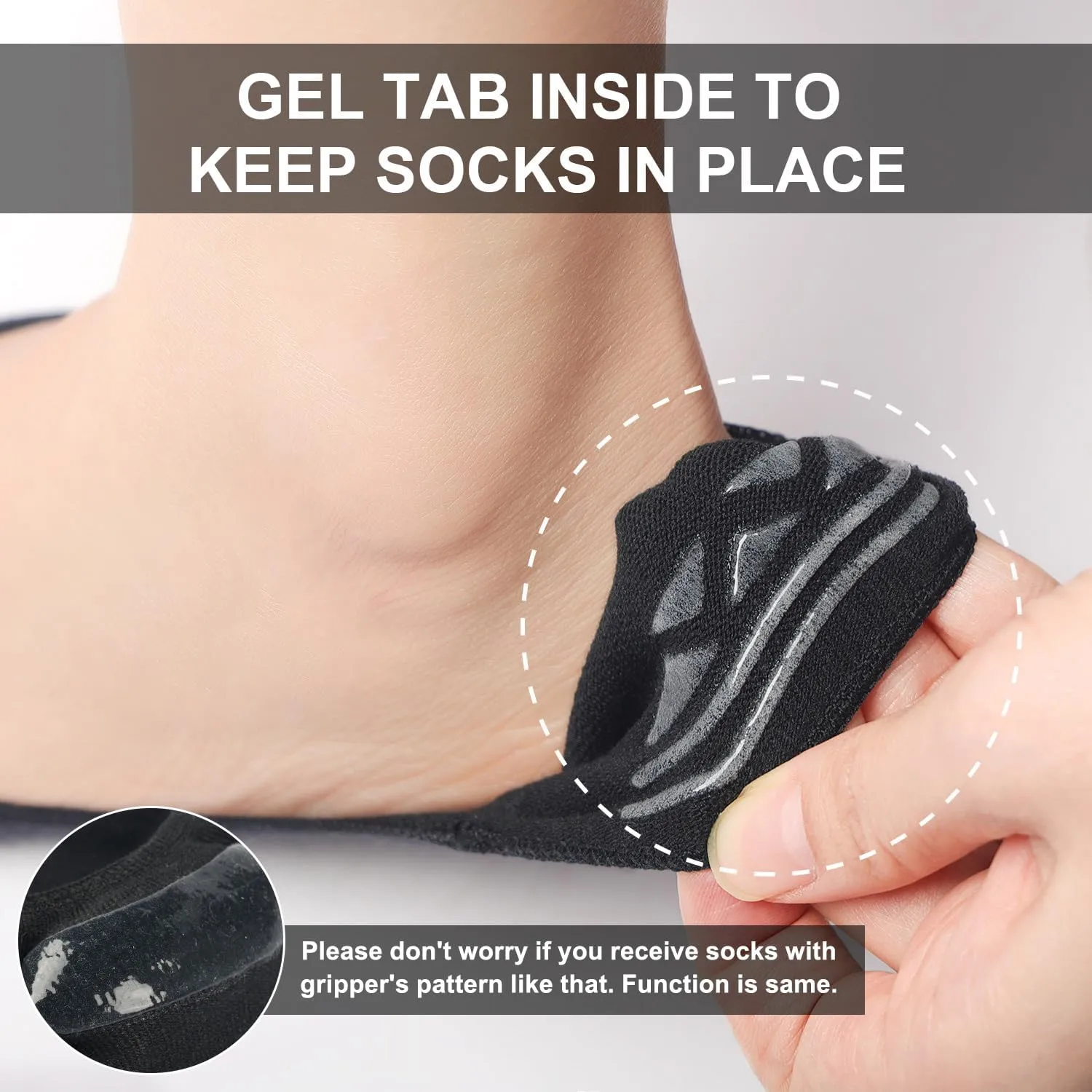 Toes Home No Show Socks Womens, Ultra Low Cut Liners Non Slip Footies for Flats Hidden Invisible Boat Summer 3 to 8 Pairs