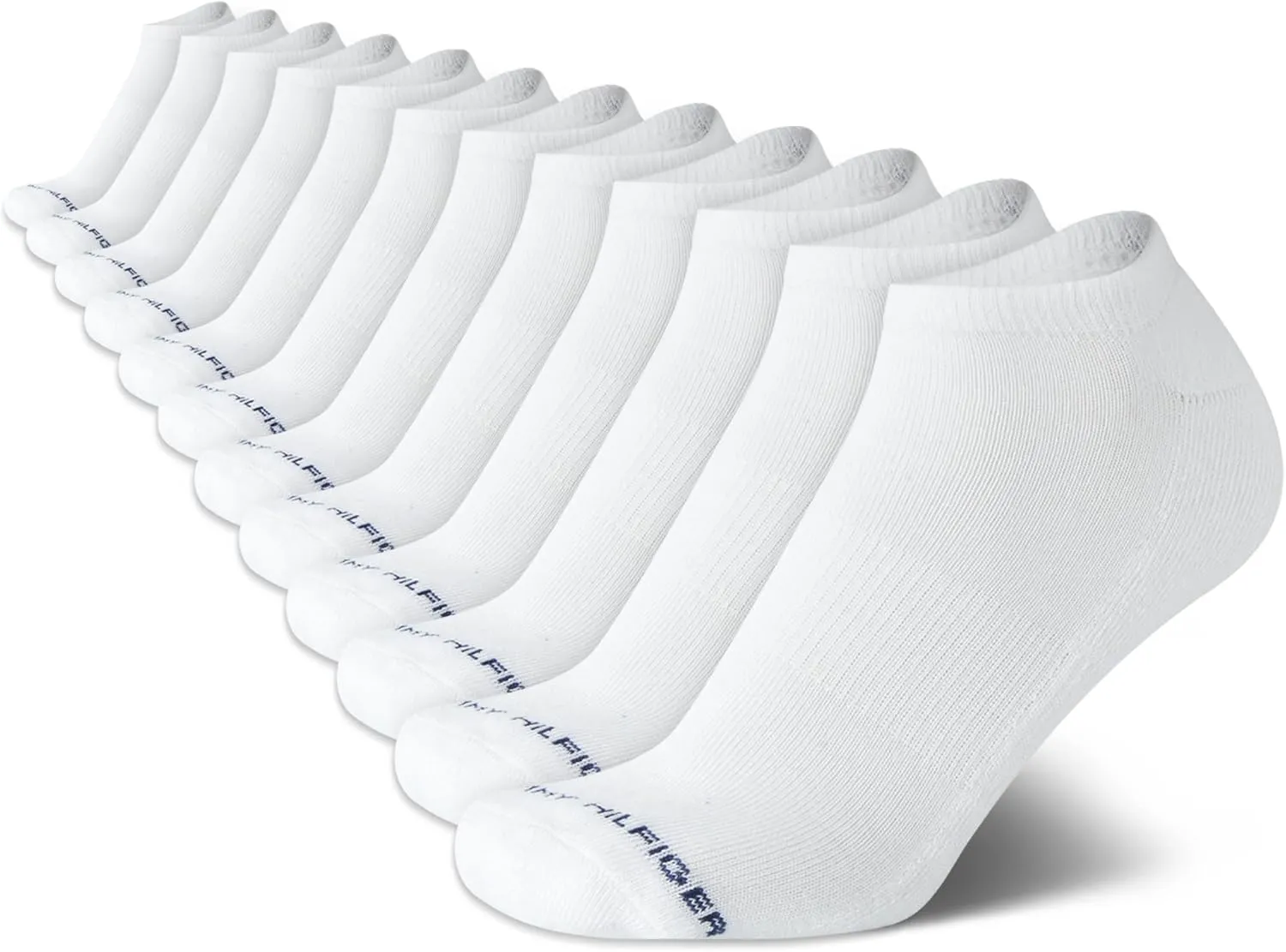 Tommy Hilfiger Men's Athletic Socks - Cushion No Show Socks (12 Pack)