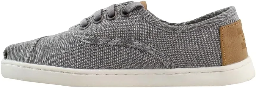 TOMS Kids Boys Cordones Lace Up Sneakers Shoes Casual - Grey