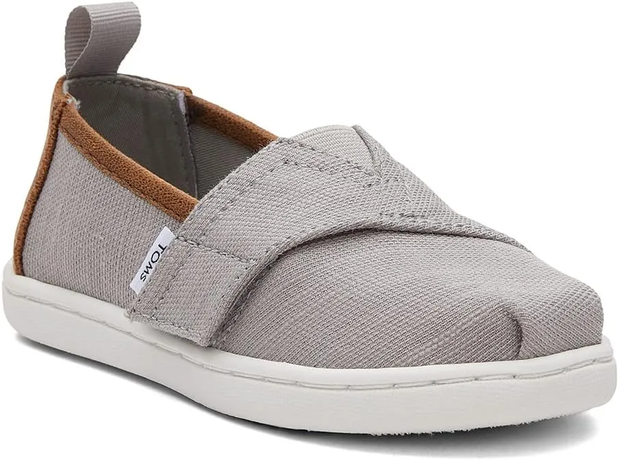 TOMS Toddler Girls Alpargata Slip On Sneakers Shoes