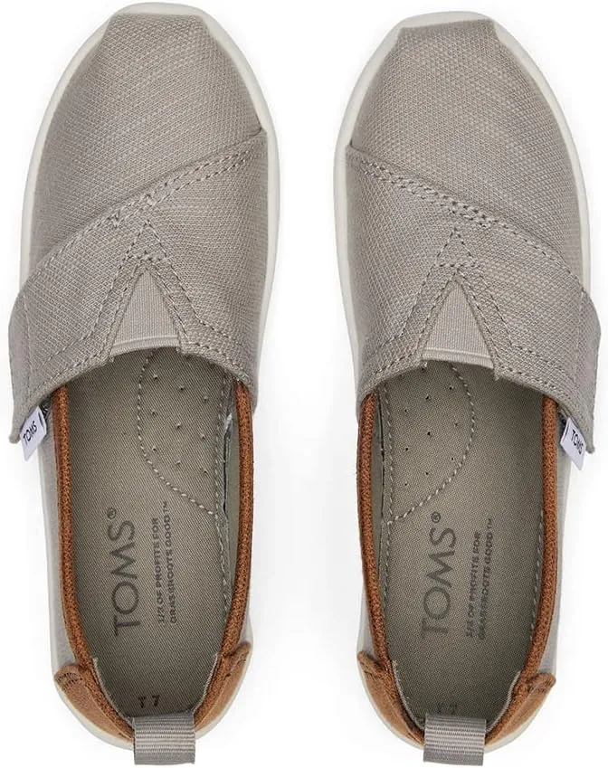 TOMS Toddler Girls Alpargata Slip On Sneakers Shoes