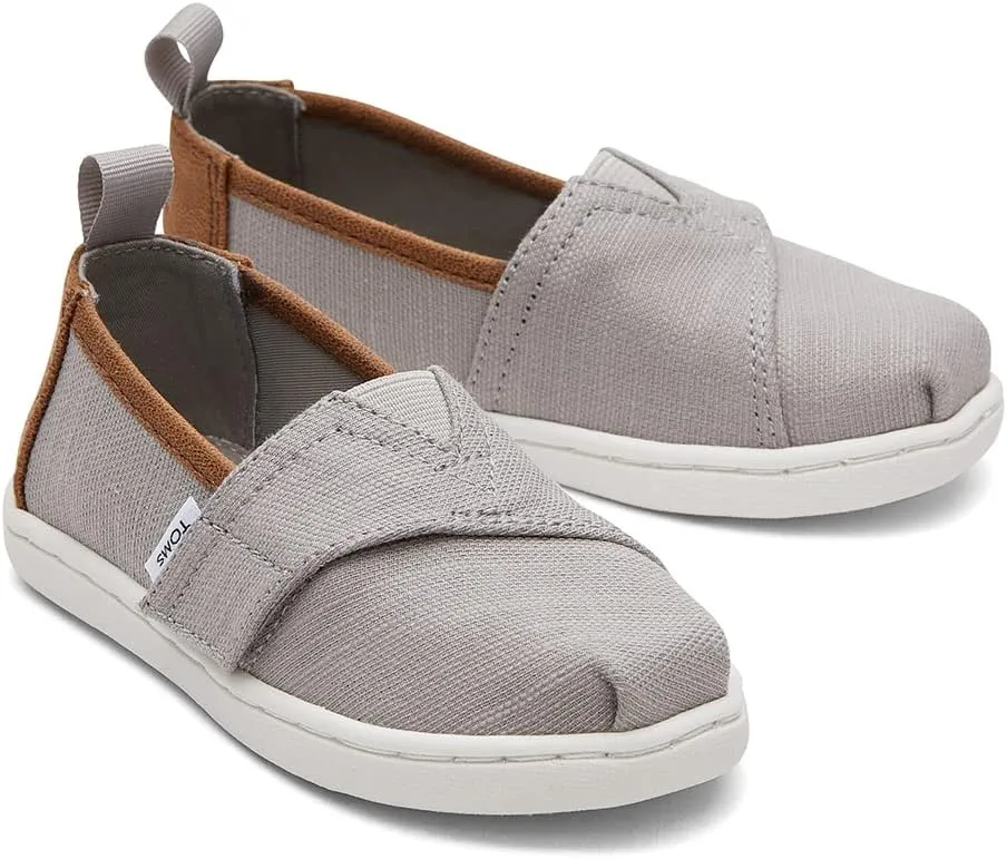TOMS Toddler Girls Alpargata Slip On Sneakers Shoes