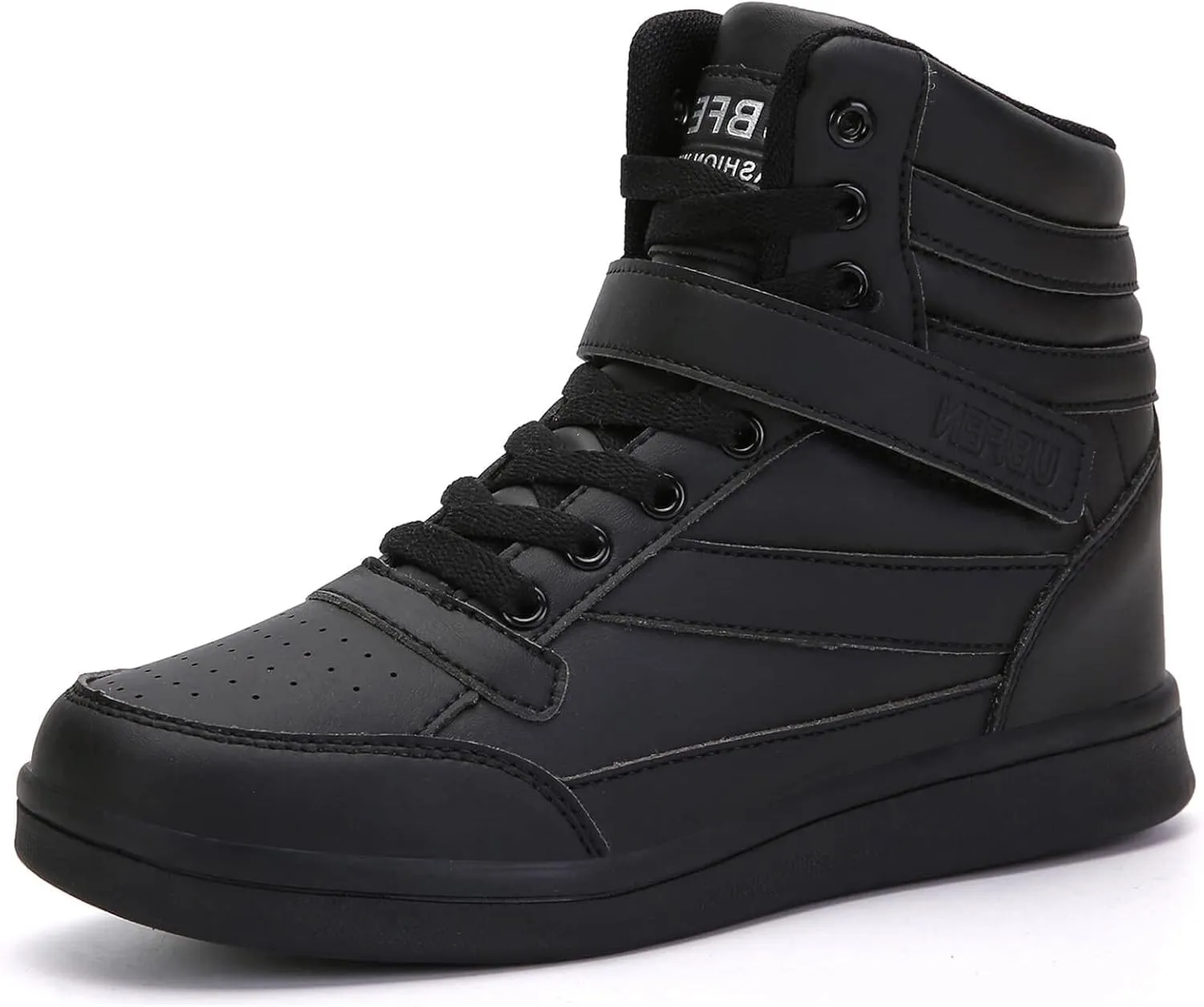 UBFEN Womens High Top Ankle Support Sneakers Vibrant Colour Hidden Wedge Heel Retro 80s Tennis Shoes for Girls Cosplay Removable Insole Backpacking Boots