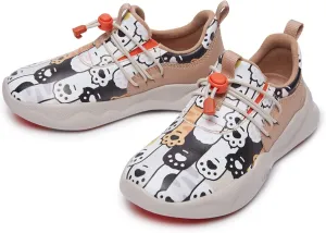 UIN Kid's Fashion Sneakers Lightweight Casual Comfortable Boys Girls Funny Painted Travel Shoes Mijas