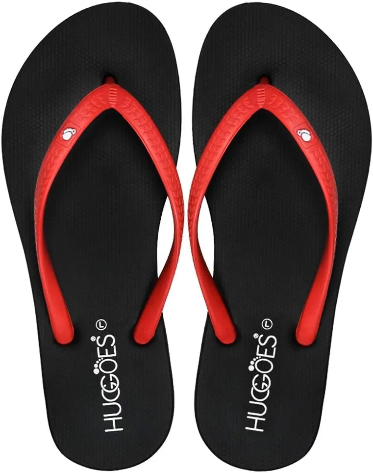 Ultra Soft Comfortable Natural Rubber Summer Beach Flip Flops For Women