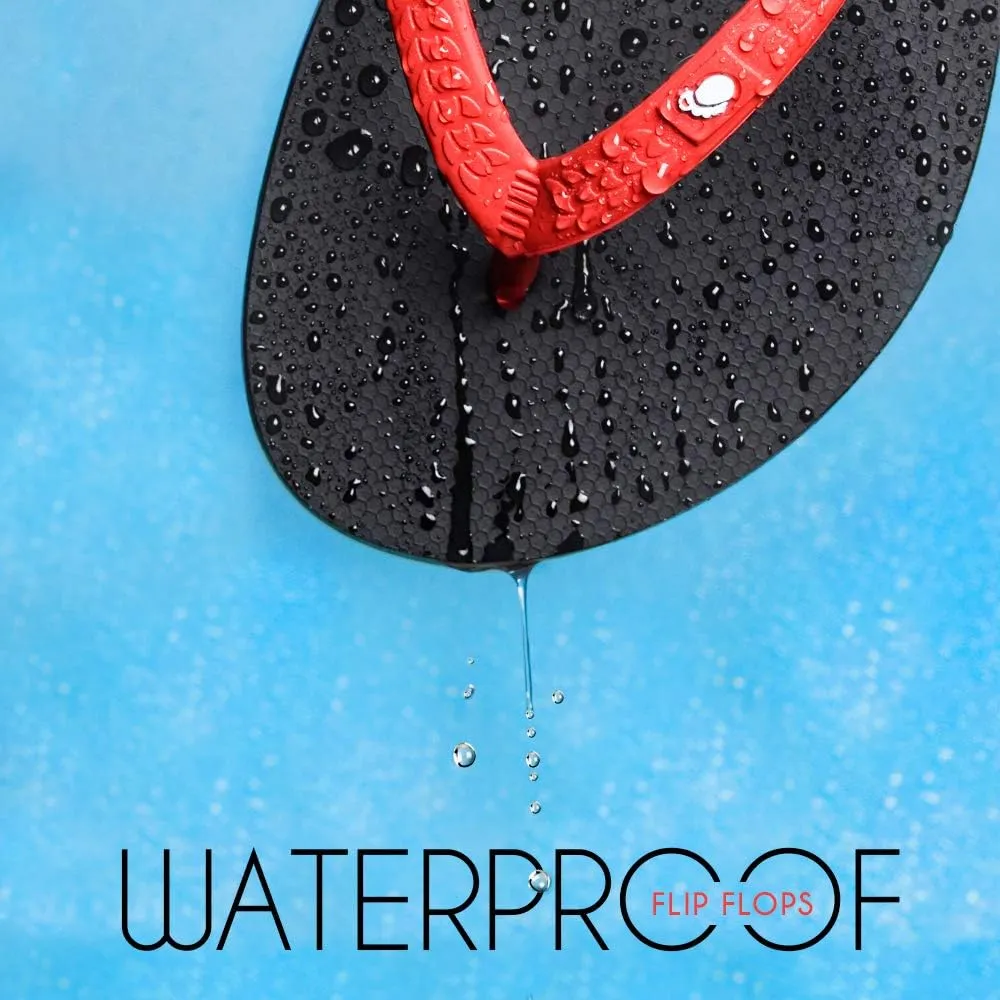 Ultra Soft Comfortable Natural Rubber Summer Beach Flip Flops For Women