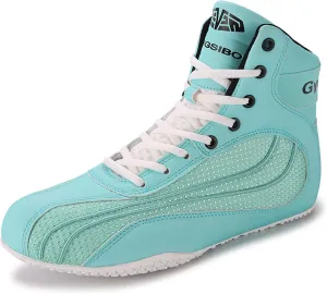 Usoway Men's Professional Boxing Shoes Non-Slip Wrestling Shoes Women's Lightweight Boxing Wrestling Training Shoes Adult Fitness Sports Shoes Fighting Weightlifting Multifunctional Shoes