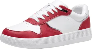 Vepose Women's Fashion Sneakers, Lace up Casual Sneakers with Arch Support, 8001 - Tennis Walking Dress Shoes for Lady