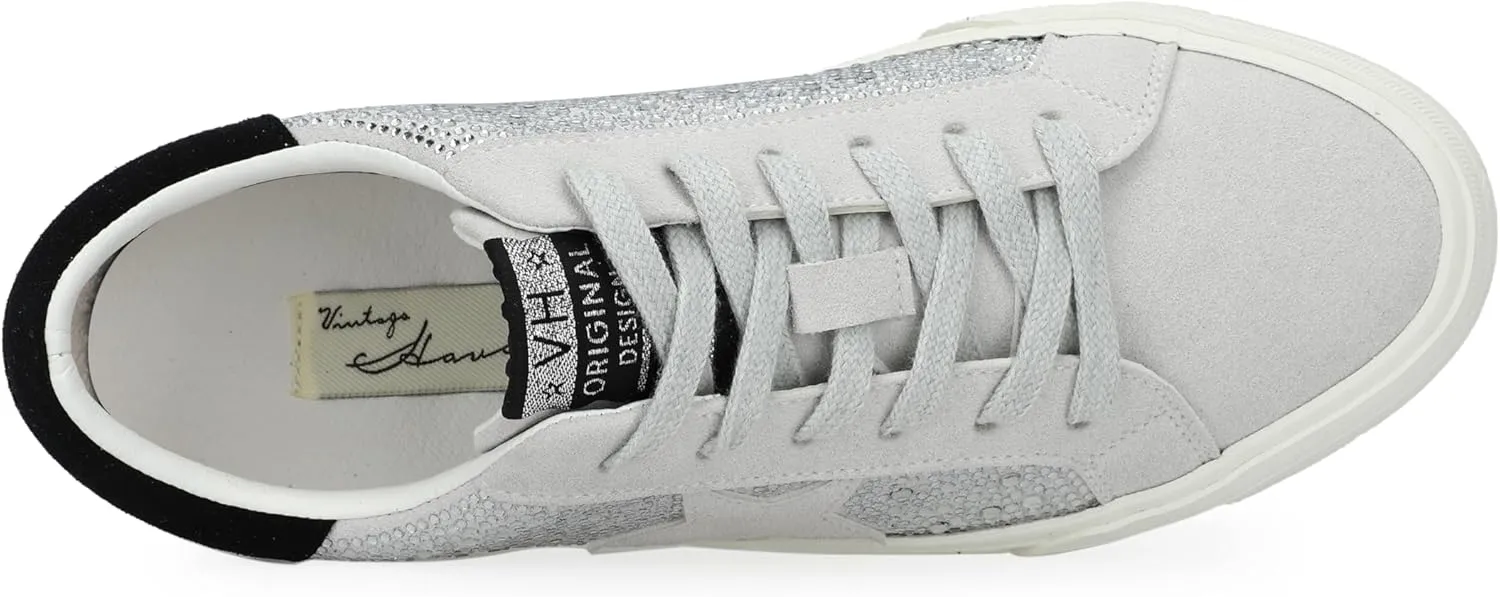 Vintage Havana Grande Women’s Fashion Sneakers | Star Tennis Shoes Womens | Low Top Slip On | Walking Comfortable Casual