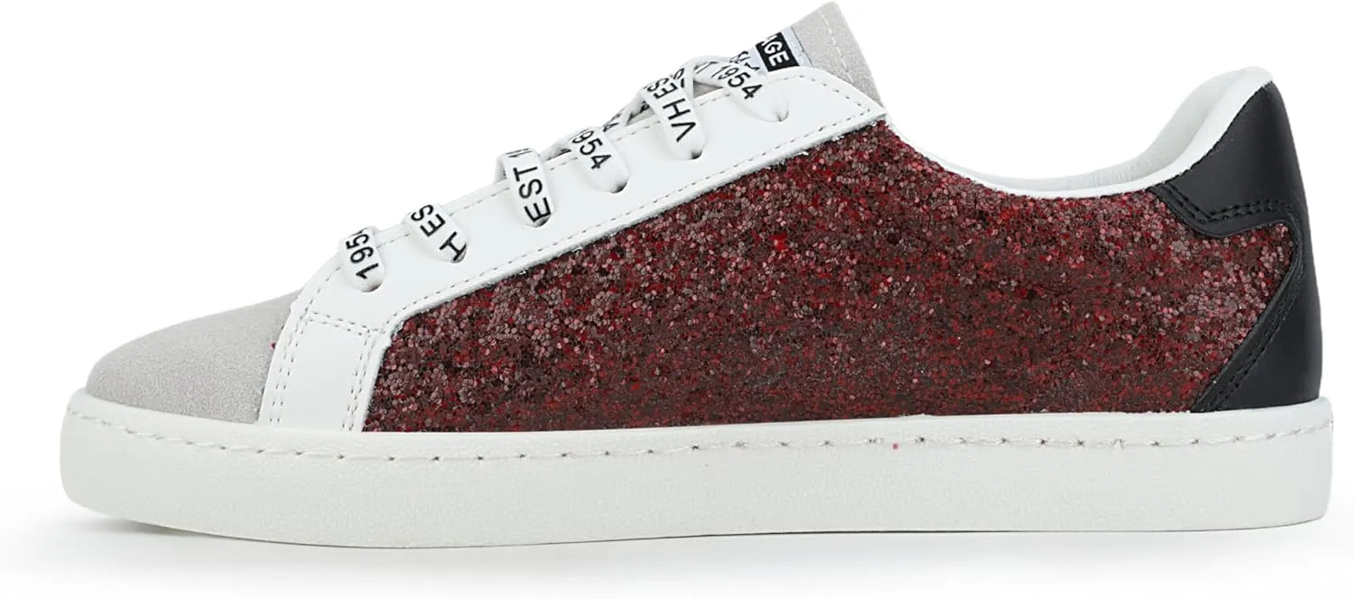 VINTAGE HAVANA Women’s Fashion Sneakers | Casual Lace up Low Top Tennis Shoes | Cute Trendy Dressy Sneakers