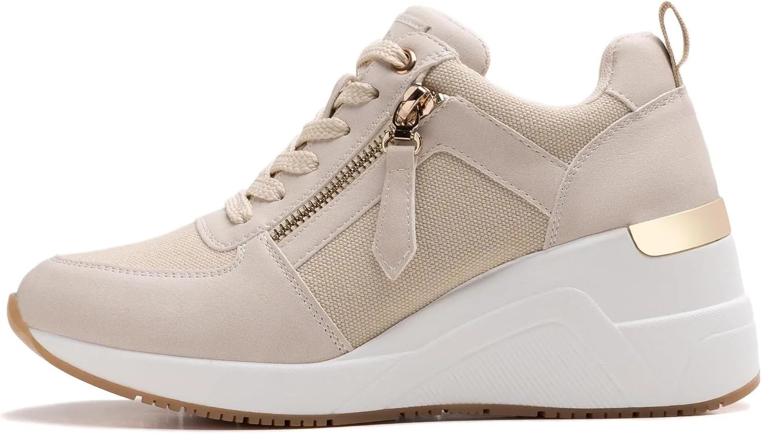Viscozzy High Heel Wedge Sneakers for Women