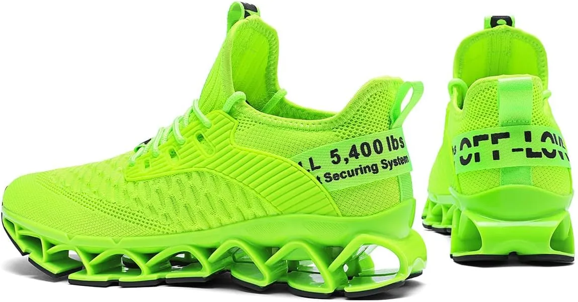 Vooncosir Women's Running Shoes Comfortable Fashion Non Slip Blade Sneakers Work Tennis Walking Sport Athletic Shoes