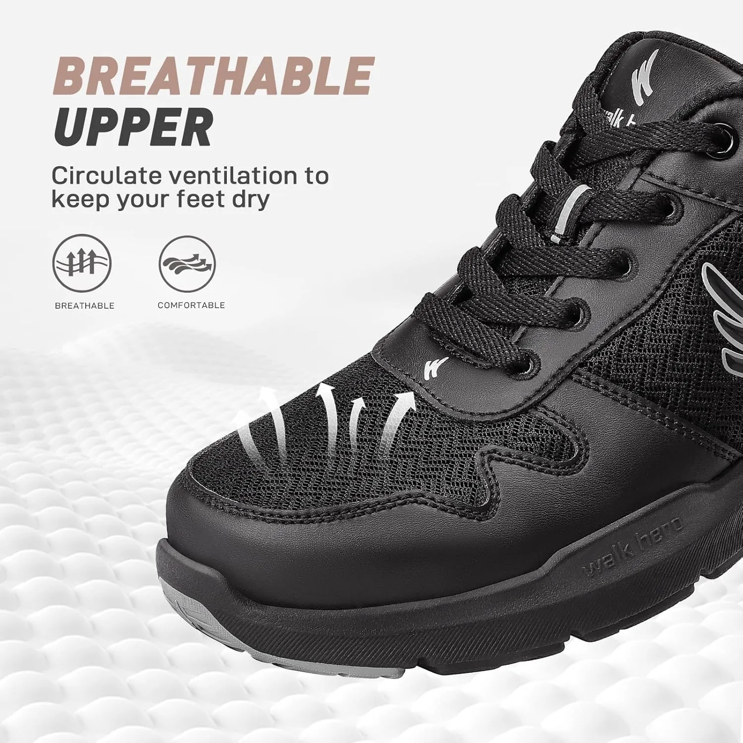 Walking Shoes Women for Plantar Fasciitis, Womens Orthopedic Shoes with Arch Support, Non-Slip Sneaker for Women