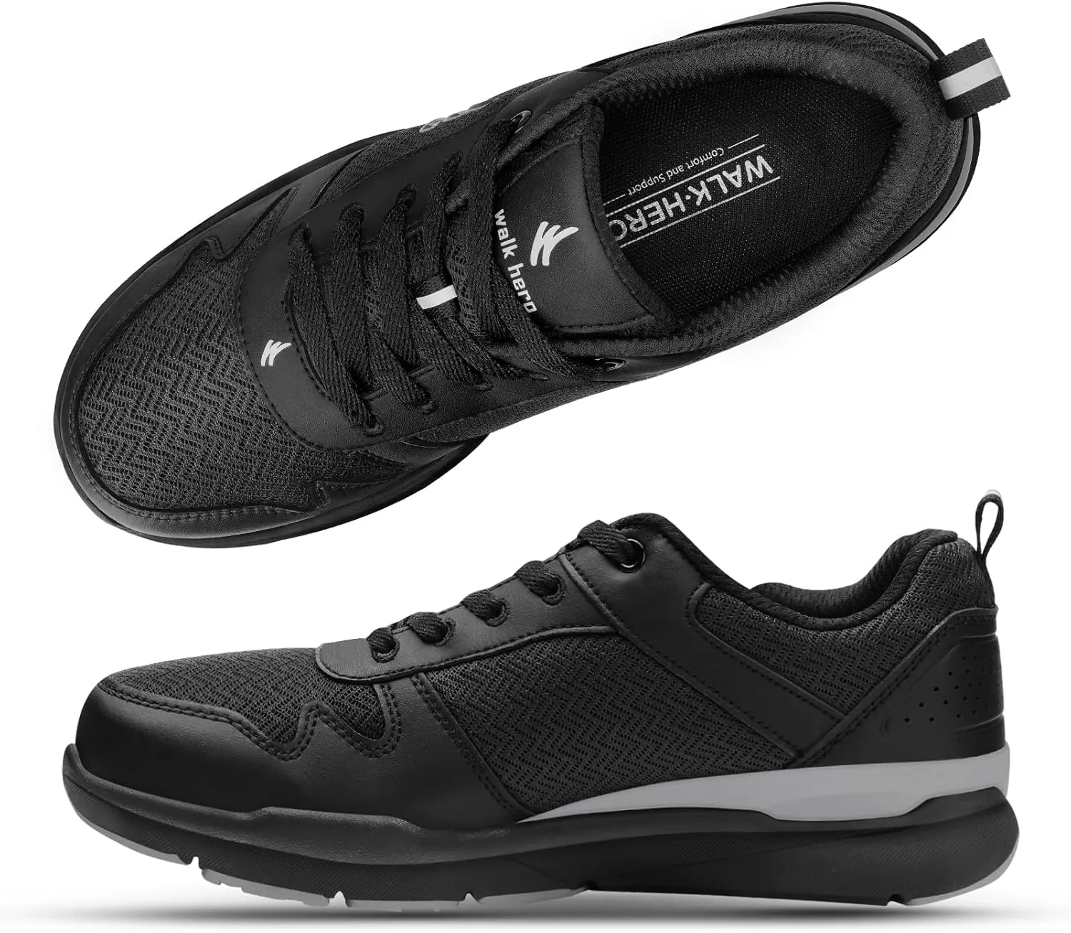 Walking Shoes Women for Plantar Fasciitis, Womens Orthopedic Shoes with Arch Support, Non-Slip Sneaker for Women