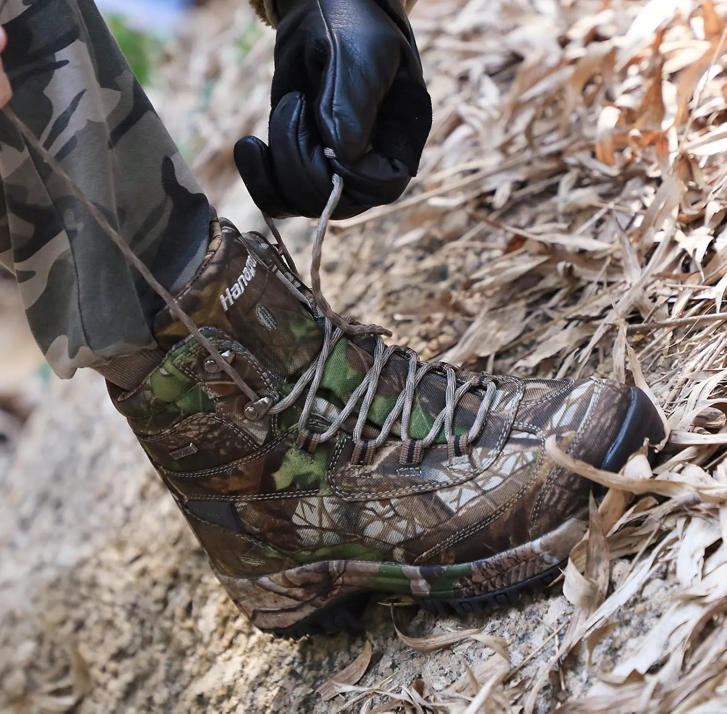 Waterproof Hunting Shoes Camo Lightweight Hiking Shoes Men's Military Tactical Boots Army Combat Boots For Men Size 6.5-13